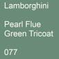 Preview: Lamborghini, Pearl Flue Green Tricoat, 077.